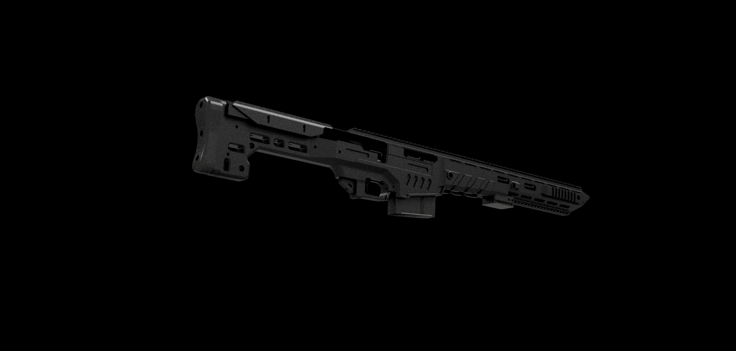 Crosse 338 Saber VSR10 Airsoft - BENen3D