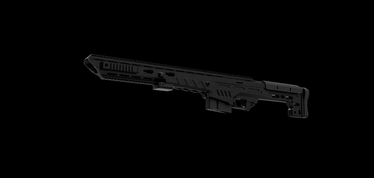 Crosse 338 Saber VSR10 Airsoft - BENen3D