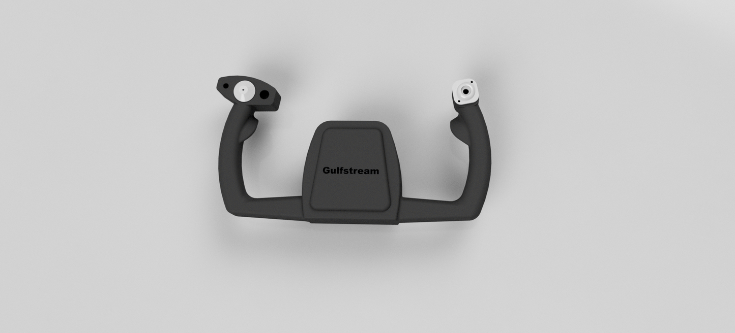 Gulfstream Yoke pour Saitek Flight Sim Yoke - BENen3D