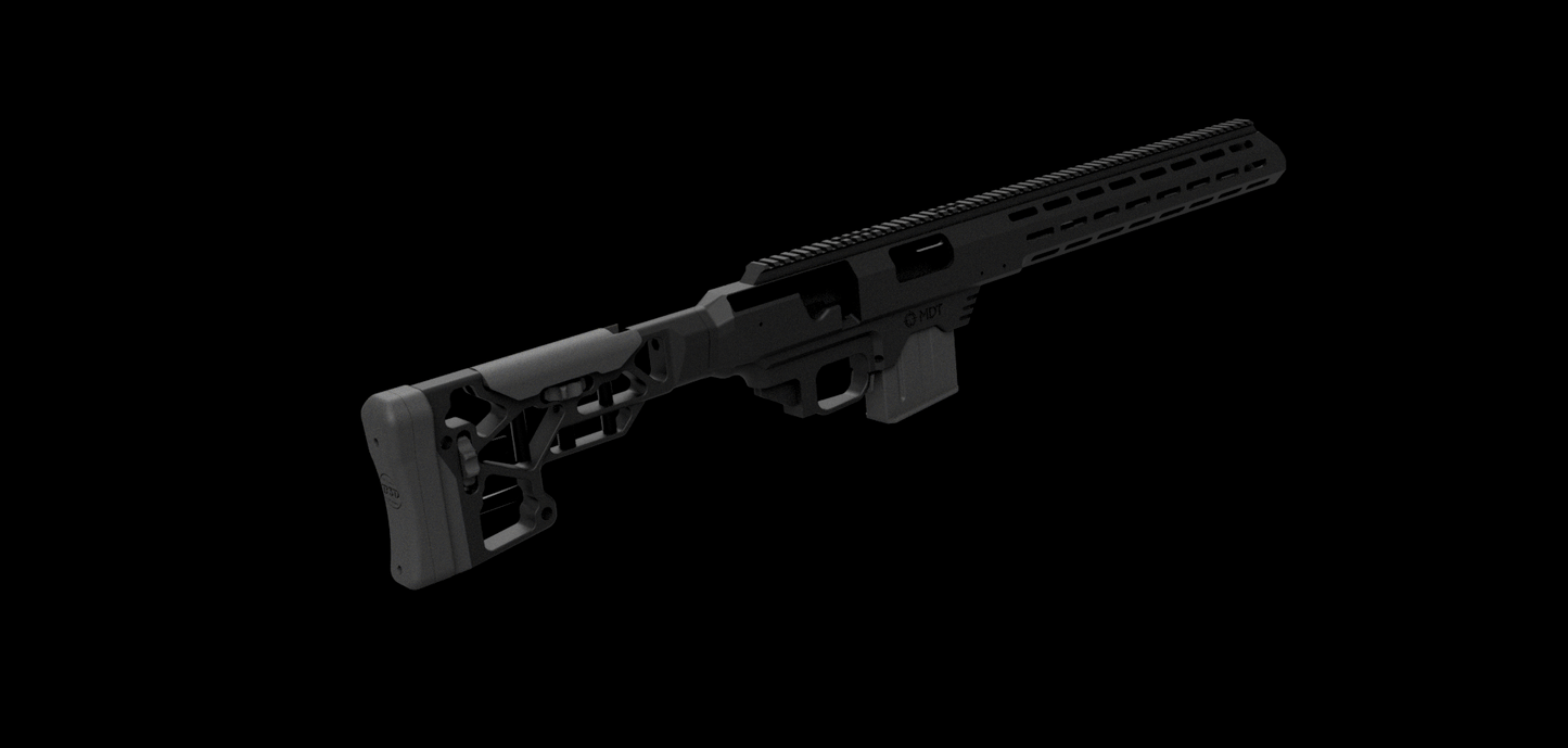 Crosse MDT TAC21 VSR10 Airsoft - BENen3D