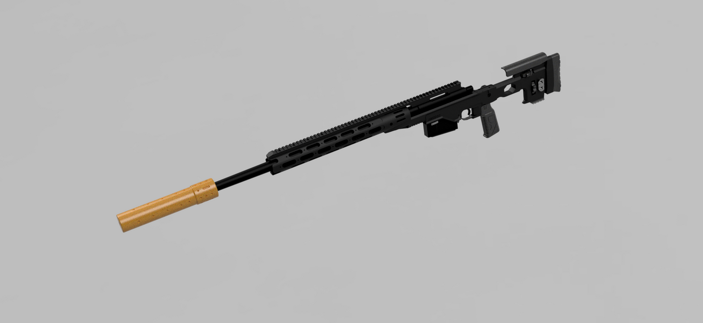 Crosse XM2010 ESR VSR10 Airsoft - BENen3D