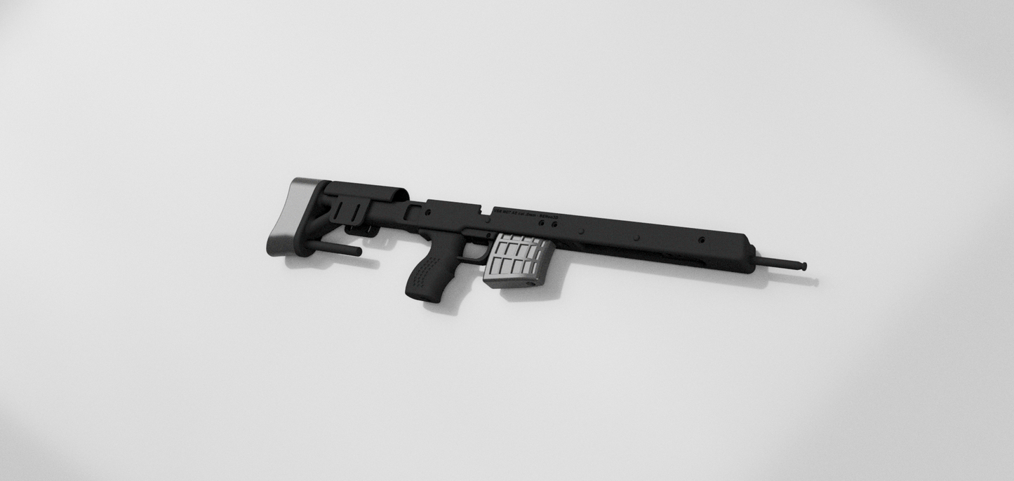 Zastava M07 AS VSR10 Chassis - BENen3D