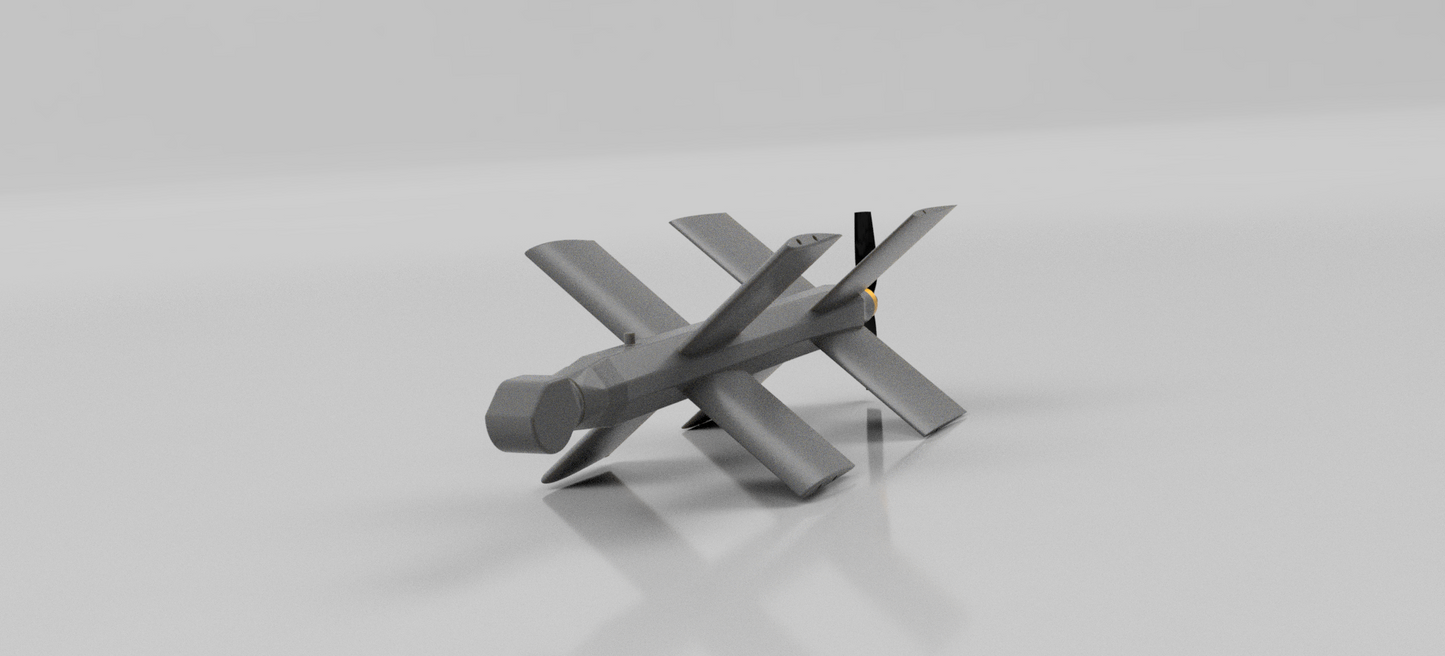 “Lancet” DUMMY Drone Scale 1/3 - BENen3D