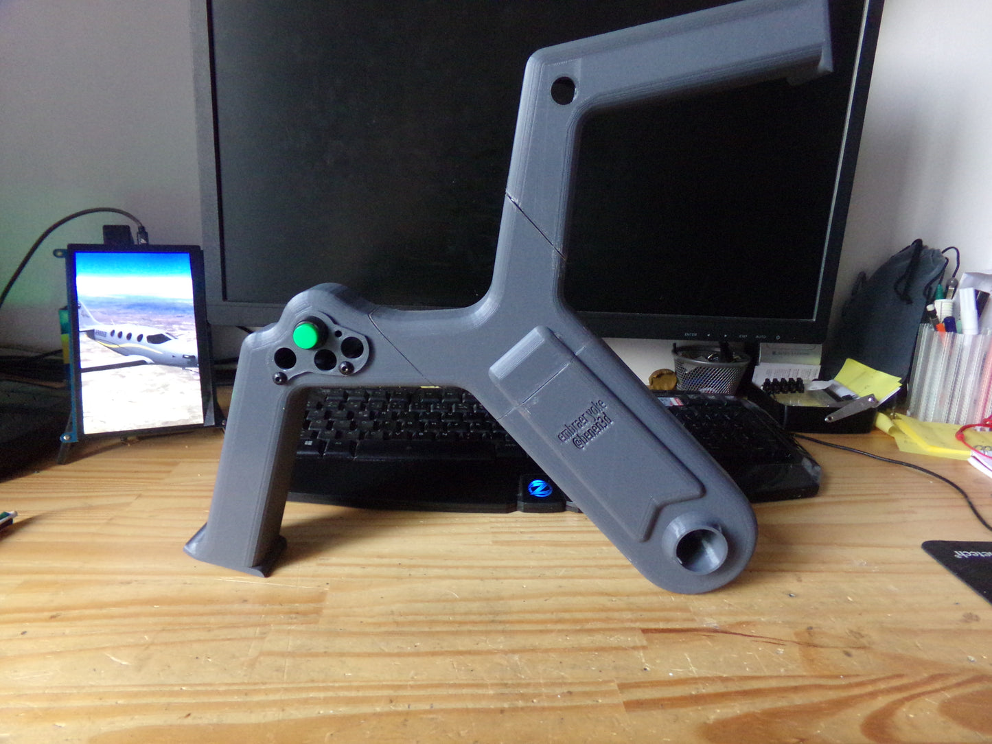 Embraer E-Jet Yoke for Saitek Flight Sim Yoke - BENen3D