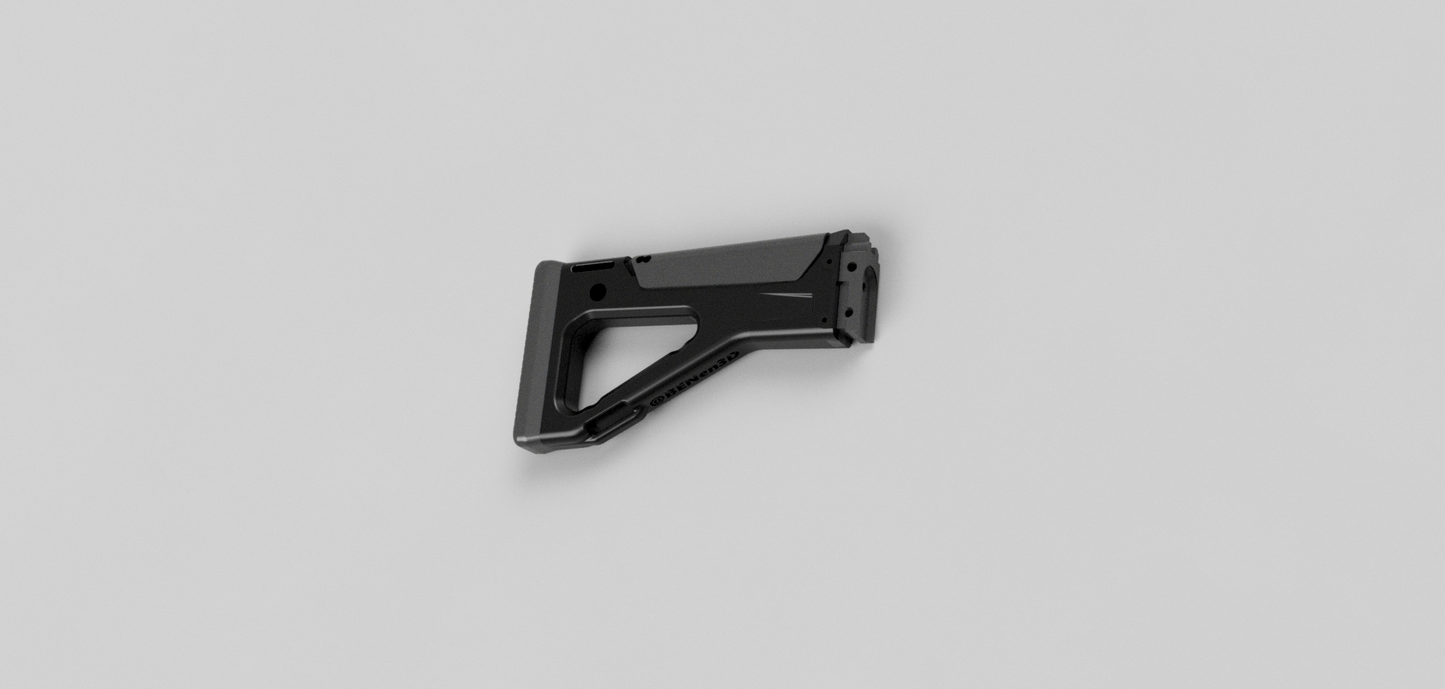 ACR Fixed Stock for AEG Airsoft - BENen3D