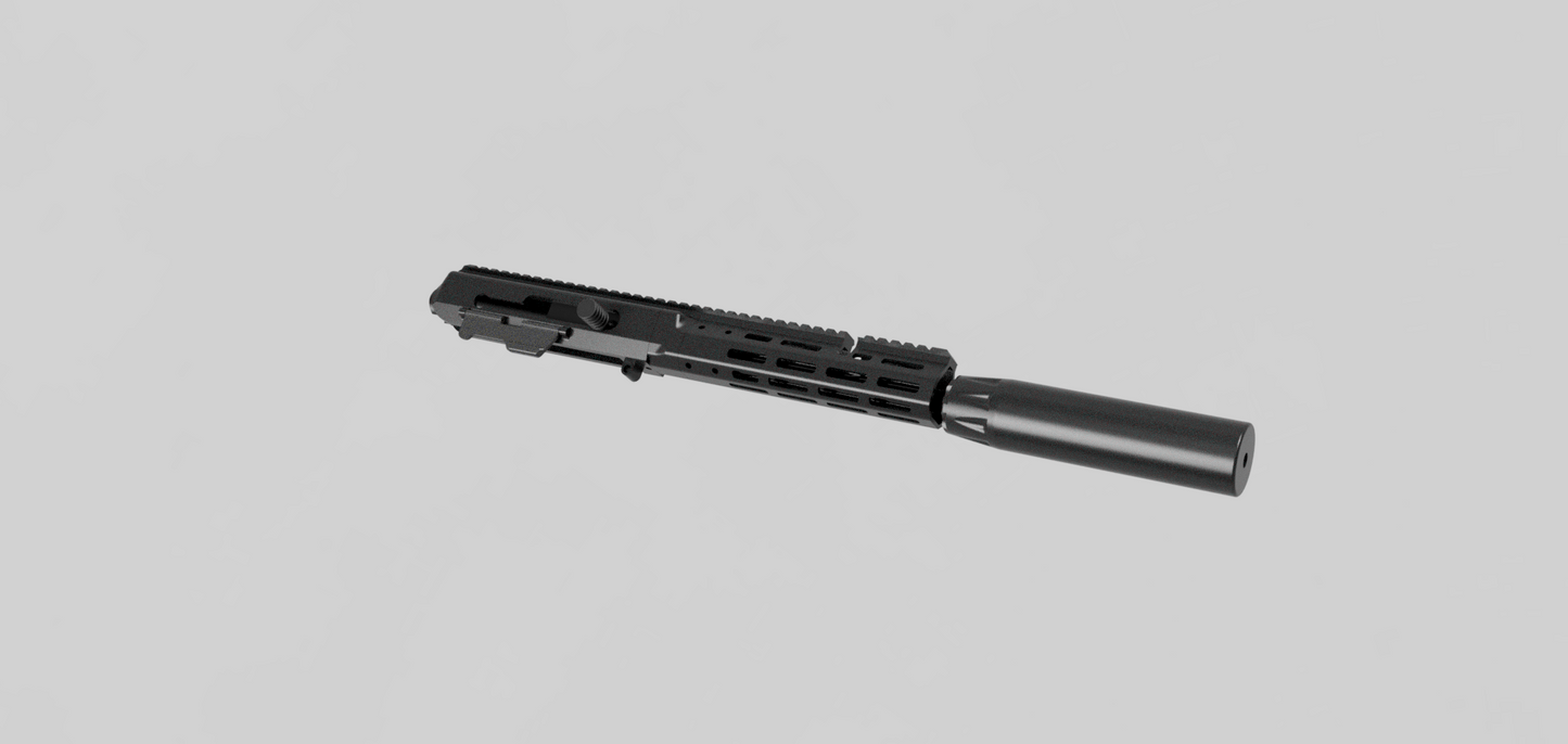 BRN-180 Upper for M4 AEG Airsoft - BENen3D