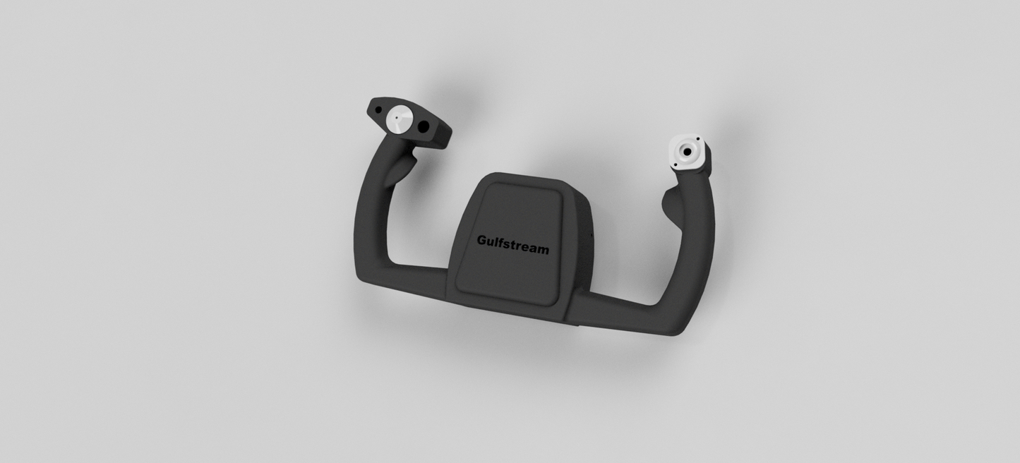 "Gulfstream" Yoke pour Saitek Flight Sim Yoke - BENen3D