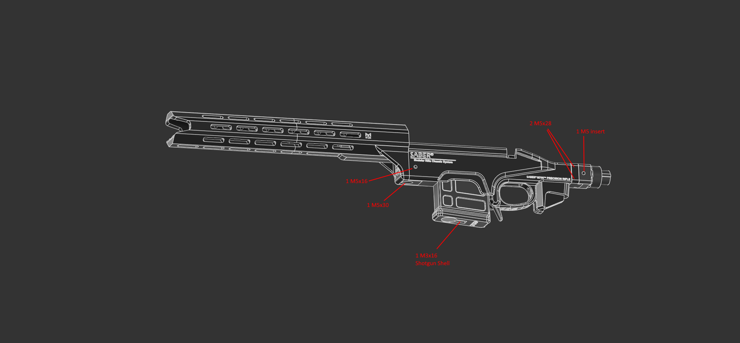 Crosse M700 TRX Airsoft - BENen3D